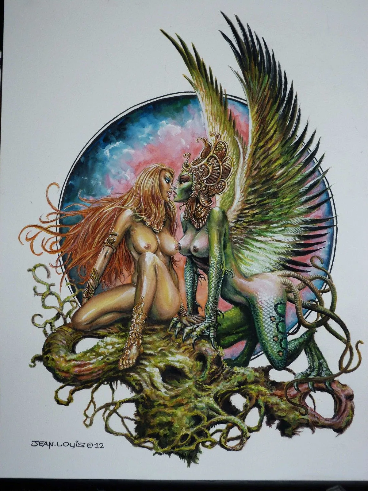 Enchanteresse, artwork by Jean Louis