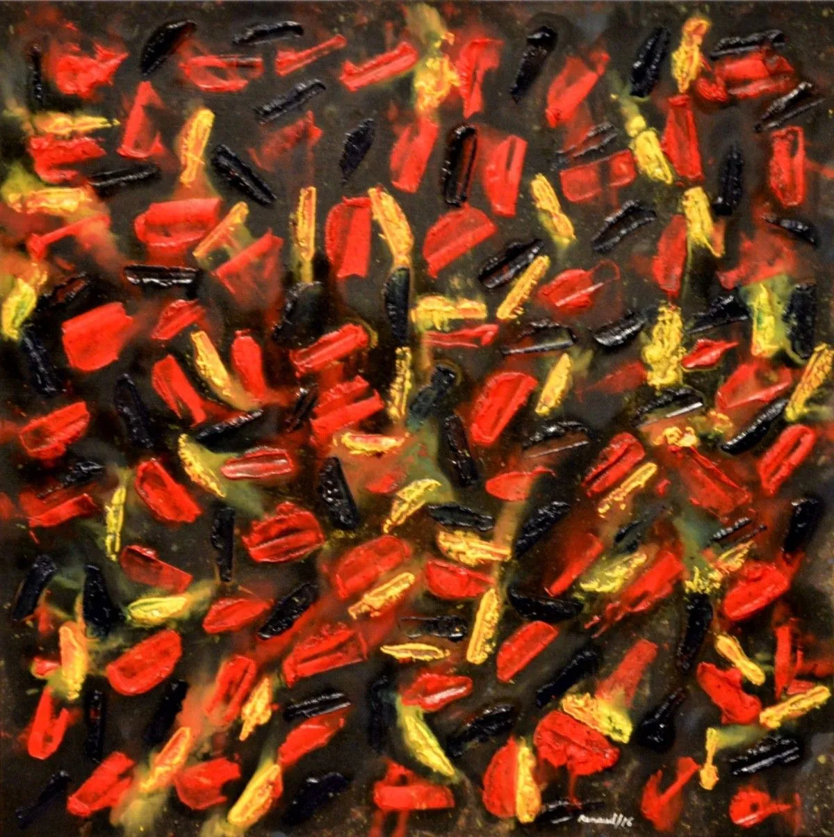 Composition 16-2, œuvre de Marcel Renaud