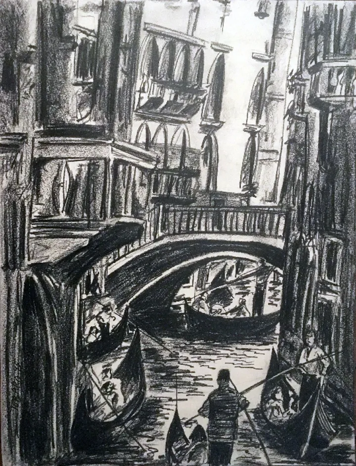 Venezia, œuvre de Patrick Tubaro