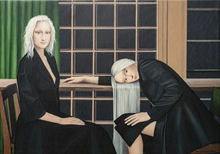 Sitting Gracefully While the World Falls Apart, œuvre de Nataliya Bagatskaya