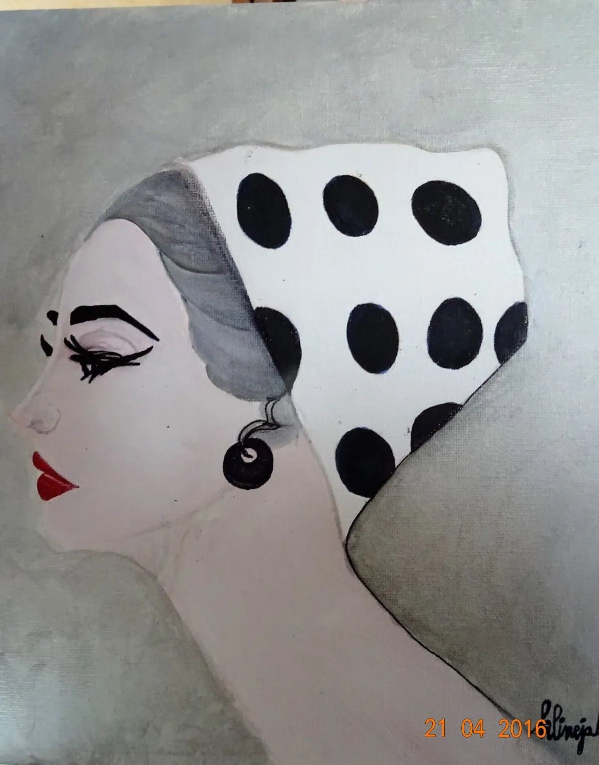 Madame, artwork by jacqueline Meurgues