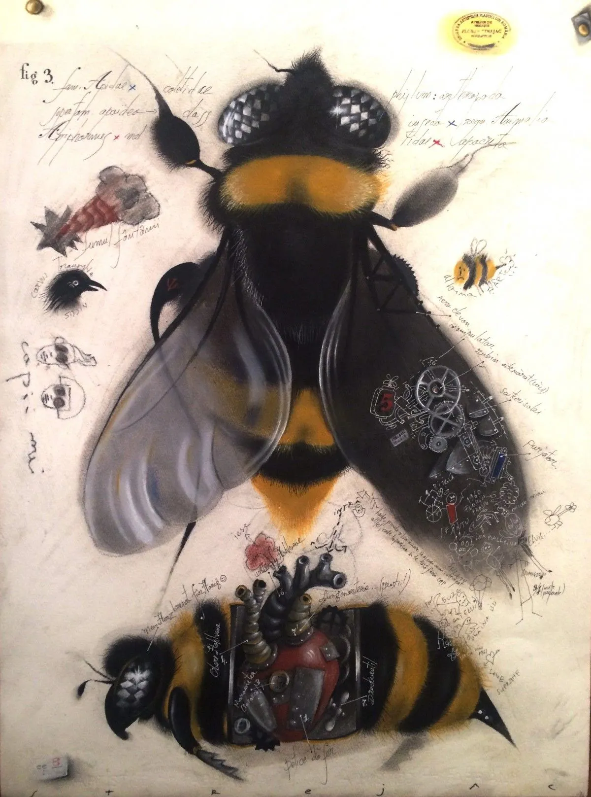 The beauty of the rejected beings, artwork by Florin Strejac
