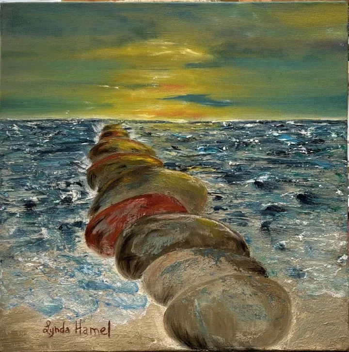 286- Le chemin vers la paix, œuvre de Lynda Hamel