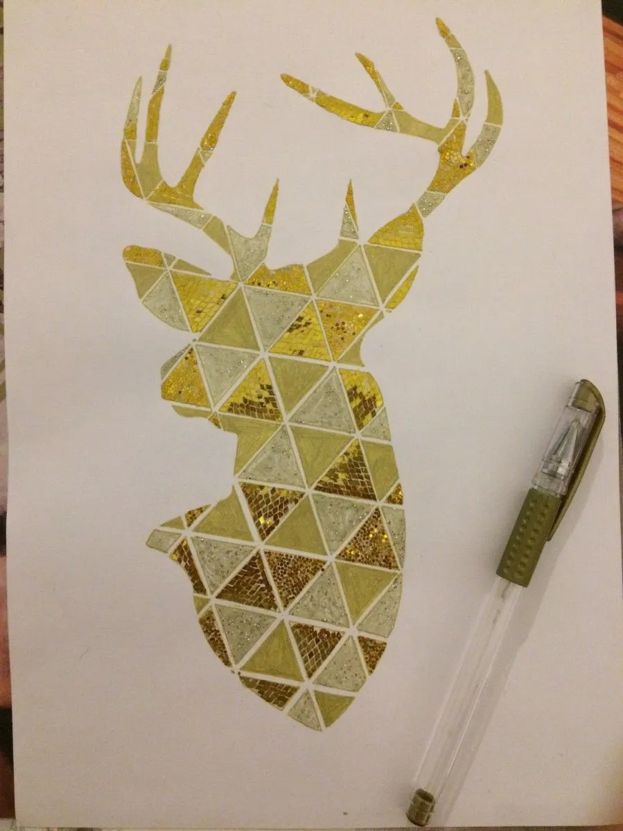 Gold25, artwork by Ruzhena Karagyozova