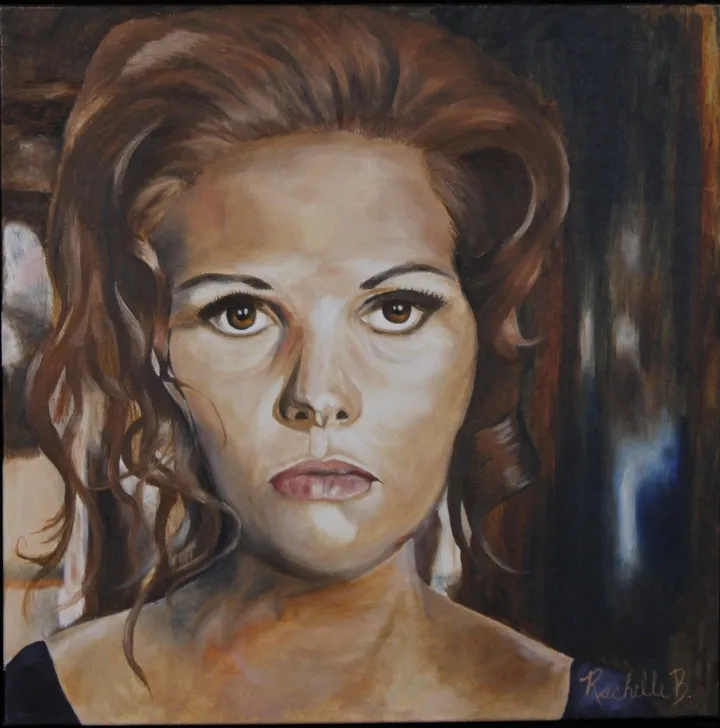 Once Upon a Time in the West - Claudia Cardinale, œuvre de Rachelle Beaudry
