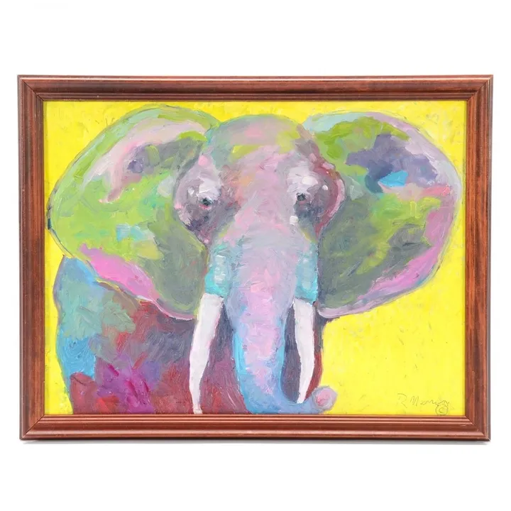 Elephant/sold, œuvre de Rebecca Manns