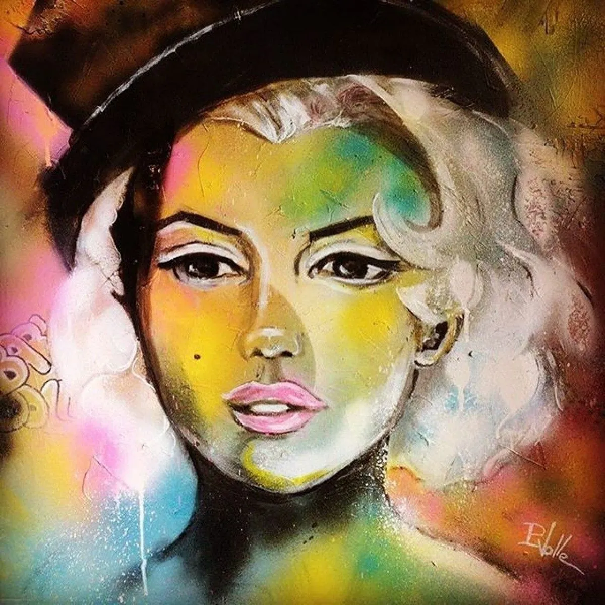 Marylin, artwork by pascale begin-volle