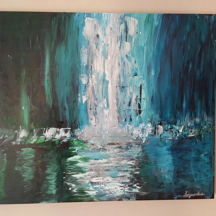 Flow, artwork by Lezandie Olivier
