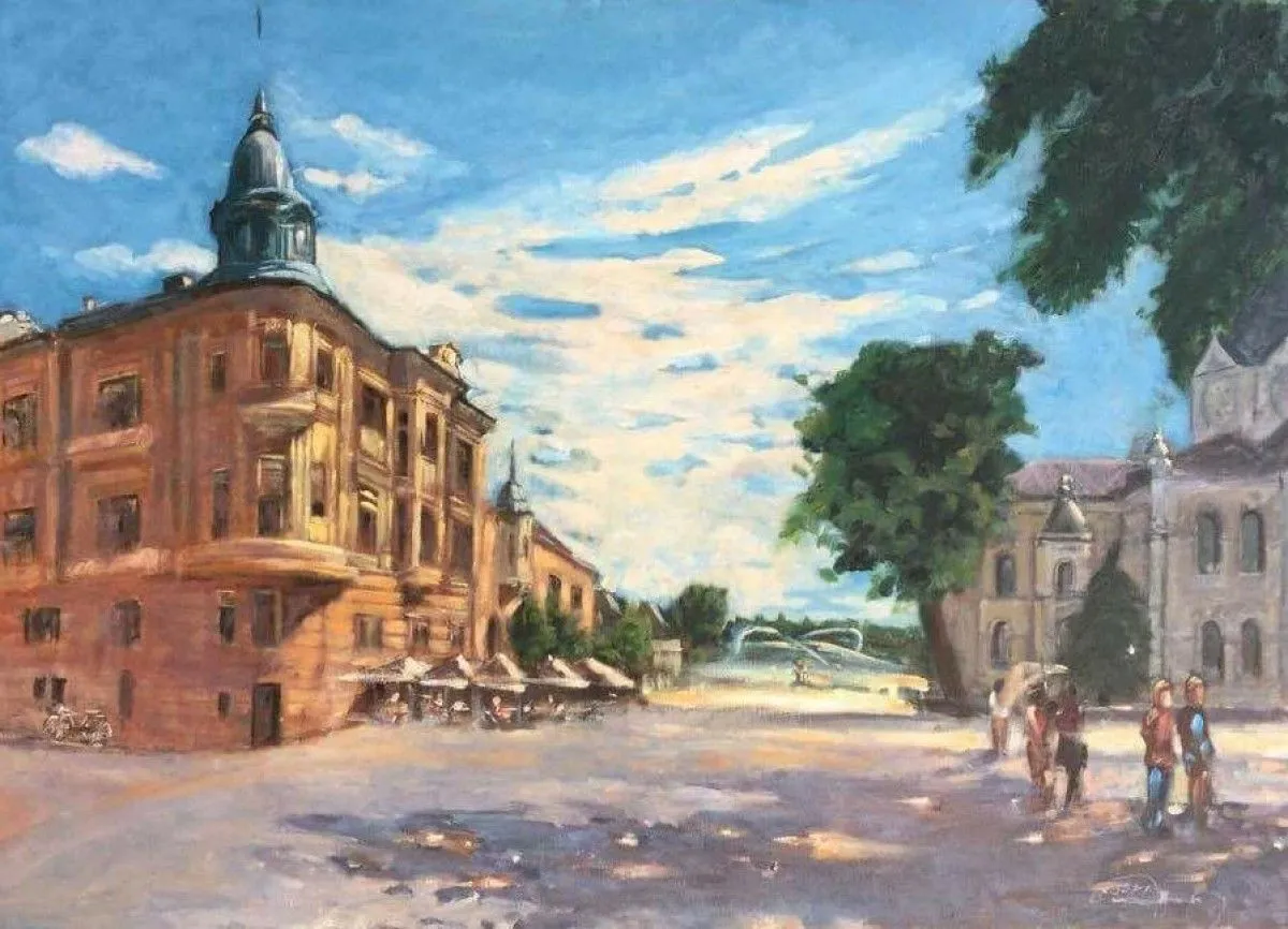 Bartha Palace -Szolnok, œuvre de Osman SARI