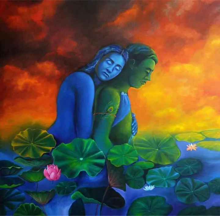 lovein lotus valley, œuvre de Vijay Koul