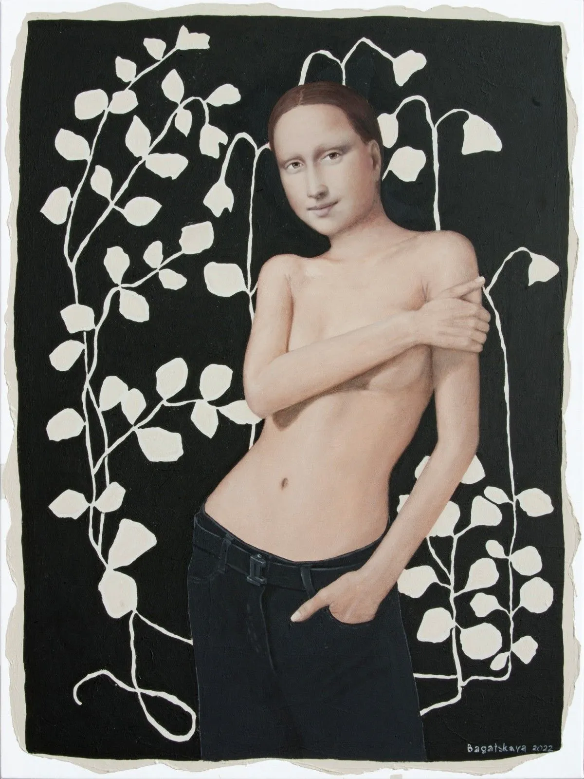 Semi-nude, œuvre de Nataliya Bagatskaya
