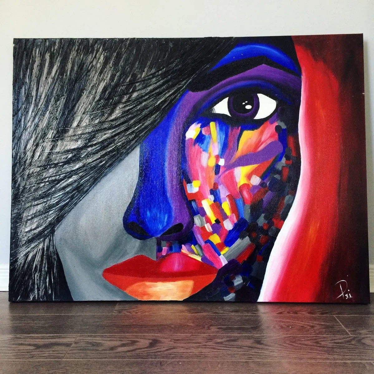 Burned, artwork by Priscilla Charbonneau