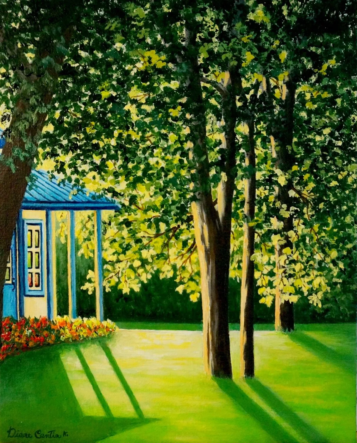 Quelle belle lumière, œuvre de Diane Cantin