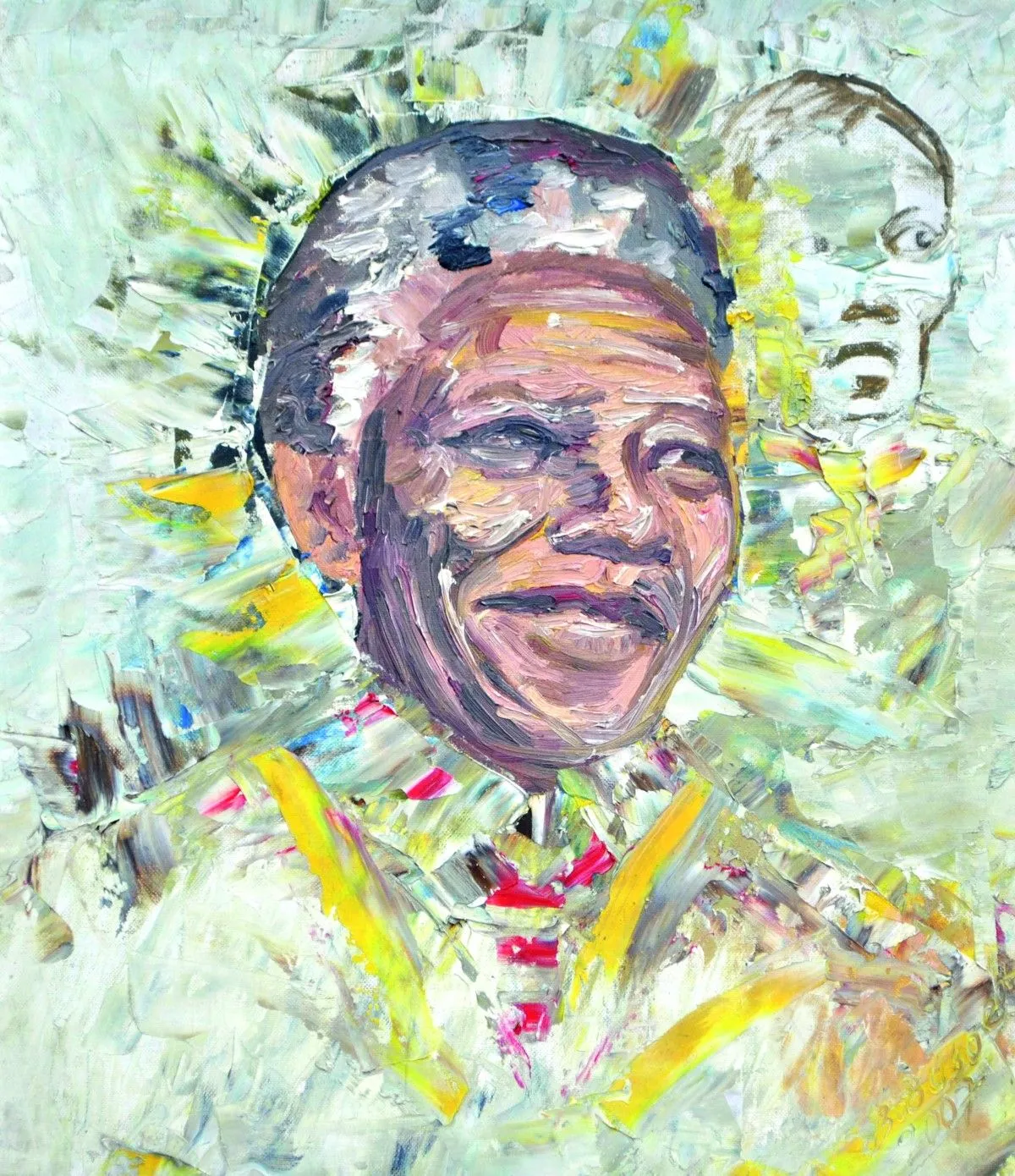 Mandela, artwork by Akpan Usoroh