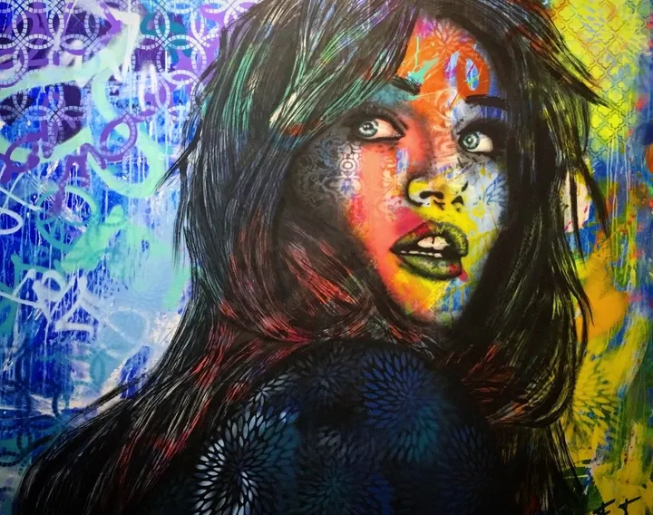 Elisabeth, œuvre de fred Trudel