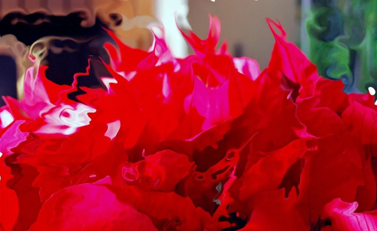 Fiery red, œuvre de Dim Galanis