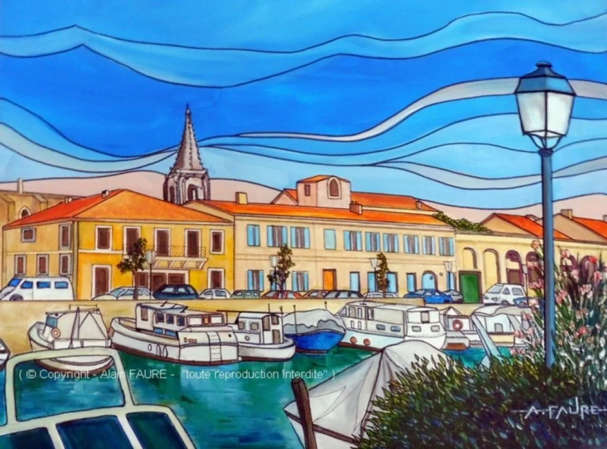 LE QUAI, artwork by Alain FAURE