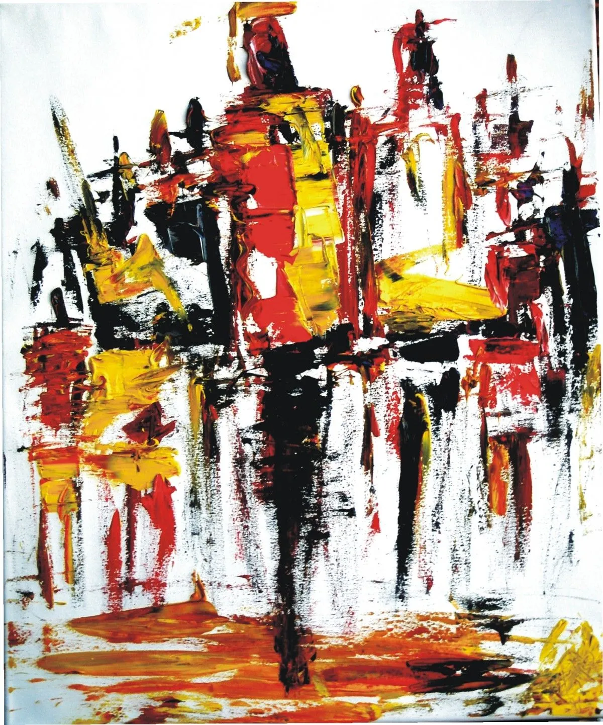 Walkers, artwork by Akpan Usoroh