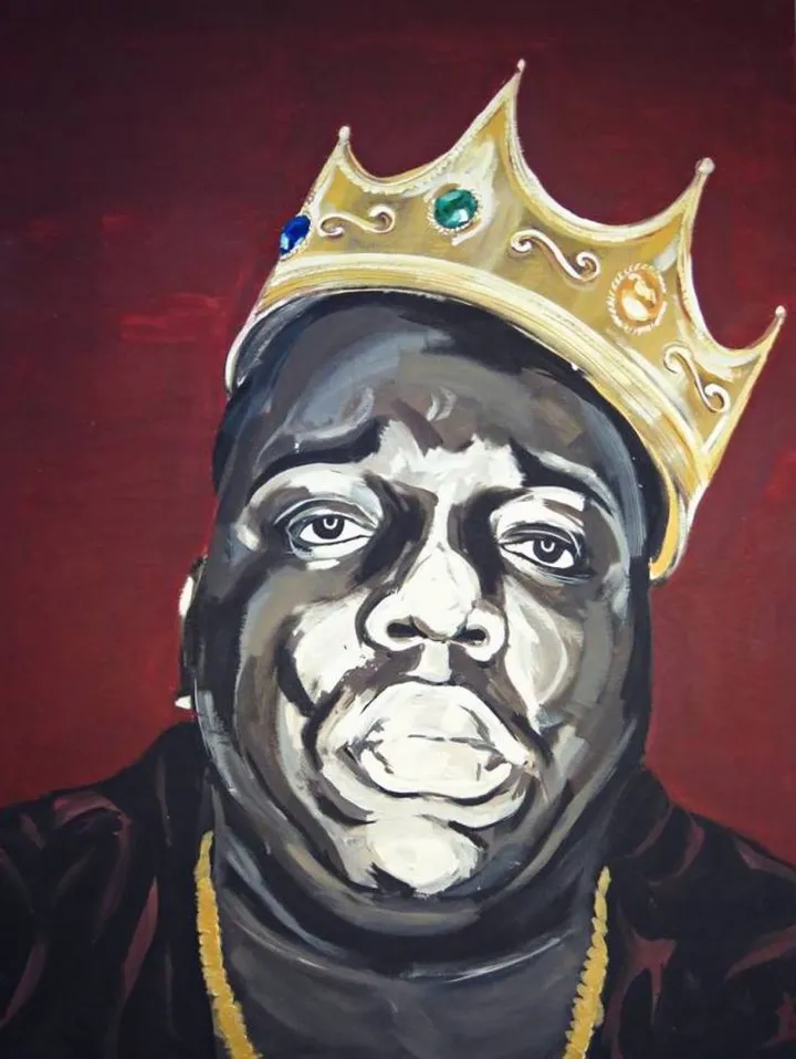 King Biggie, œuvre de Stéfanie Kearns