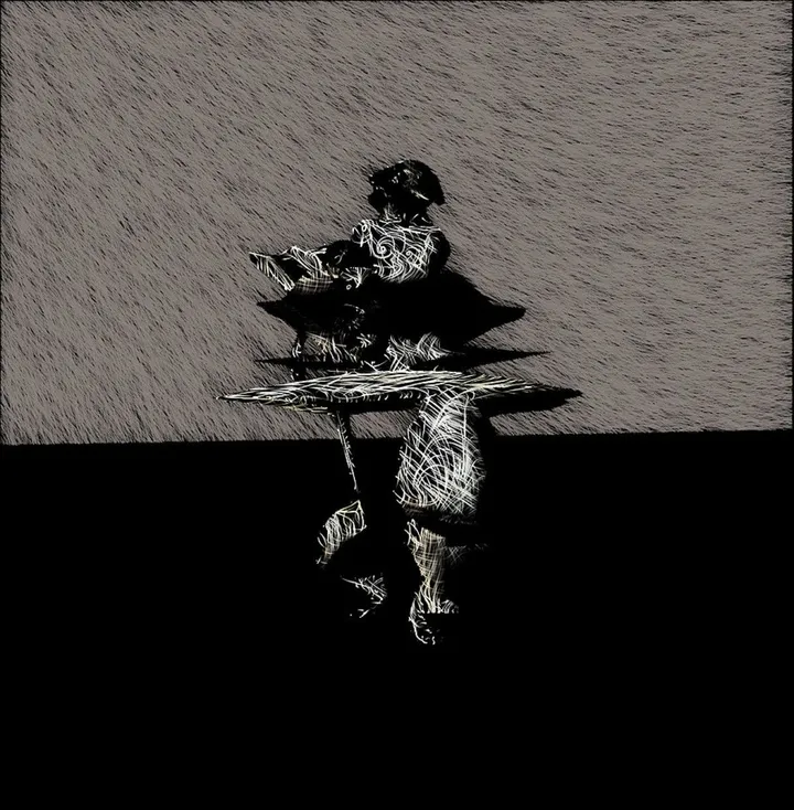 Bauhaus dancer 1, œuvre de Fausto Cantu