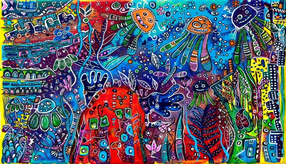 Médusons, artwork by Céline Hubert