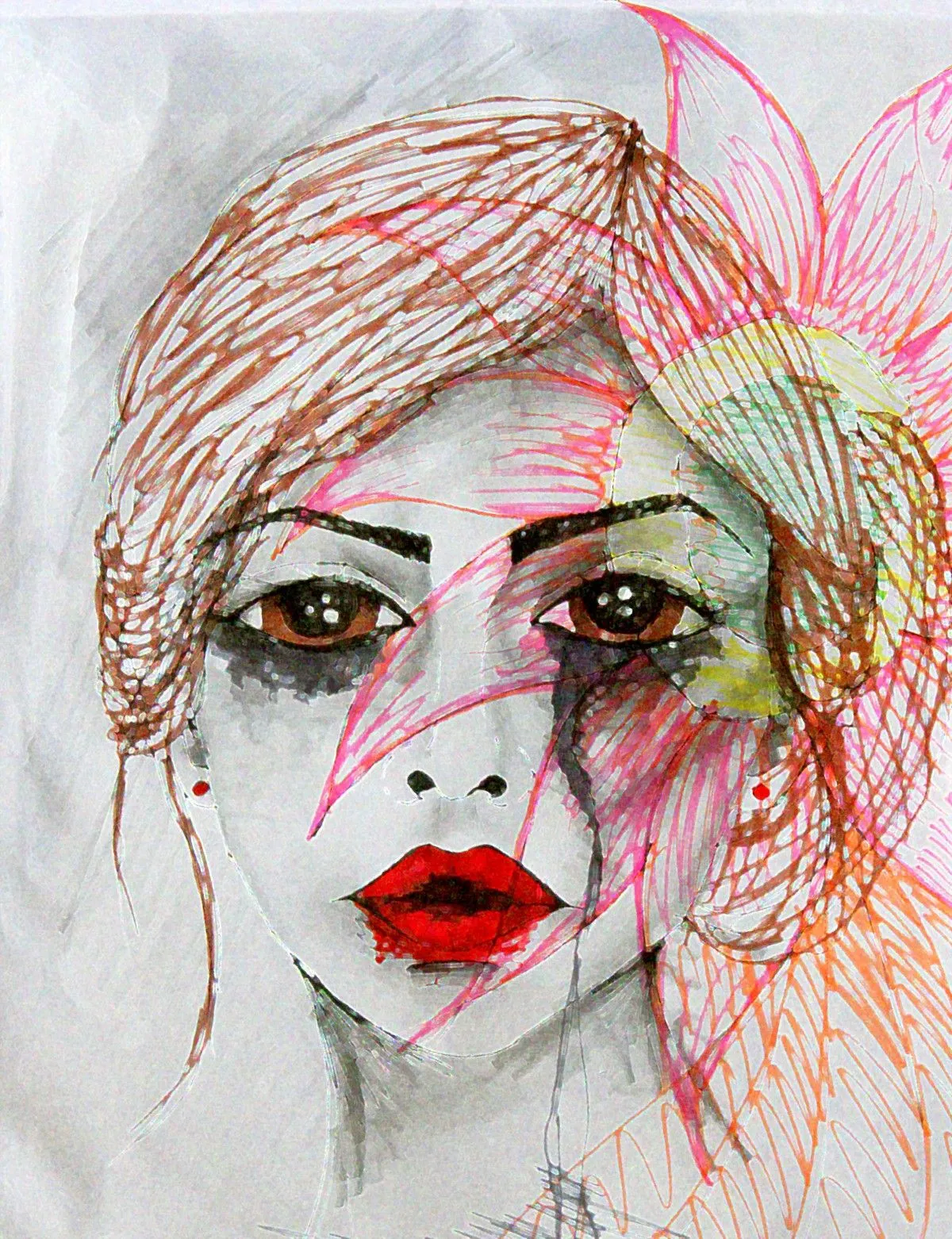 pleasing sadness, œuvre de mahlaqa fahami