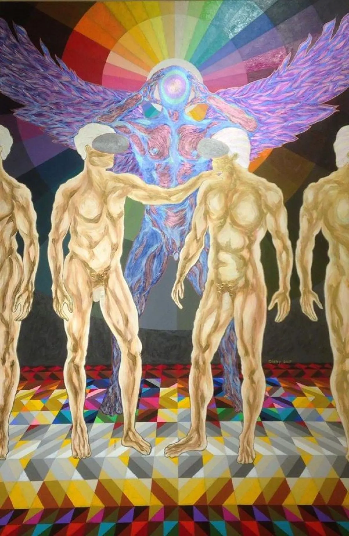 "Adonis VR", artwork by Dicky Joe Santos