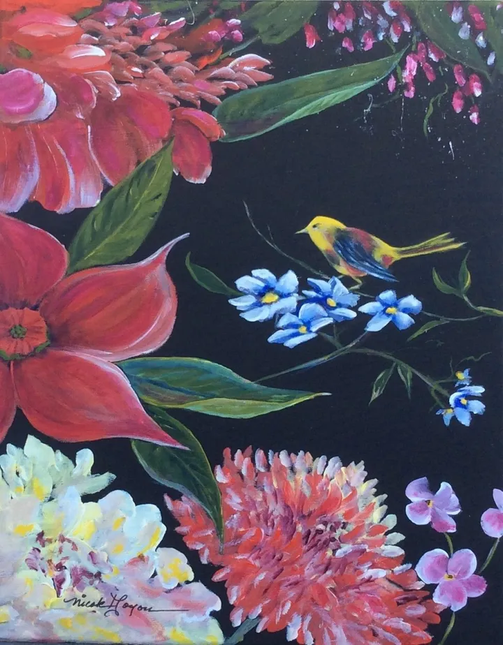 Enfin le printemps, œuvre de Nicole Doyon