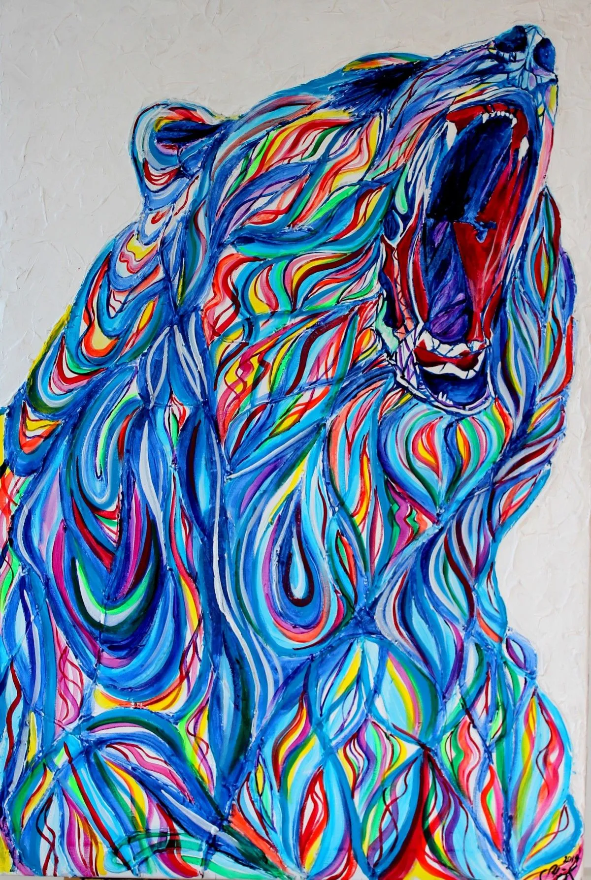 Bear, artwork by Stephanie Künzli
