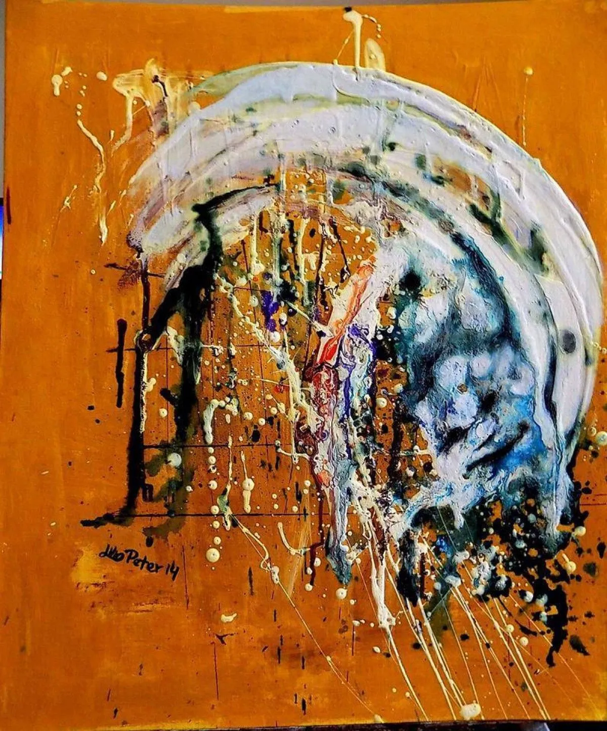 "Ghost", artwork by Liliya Peter