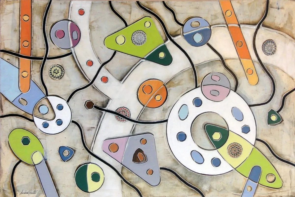 Sentiero Sacro, œuvre de Andrea Benetti