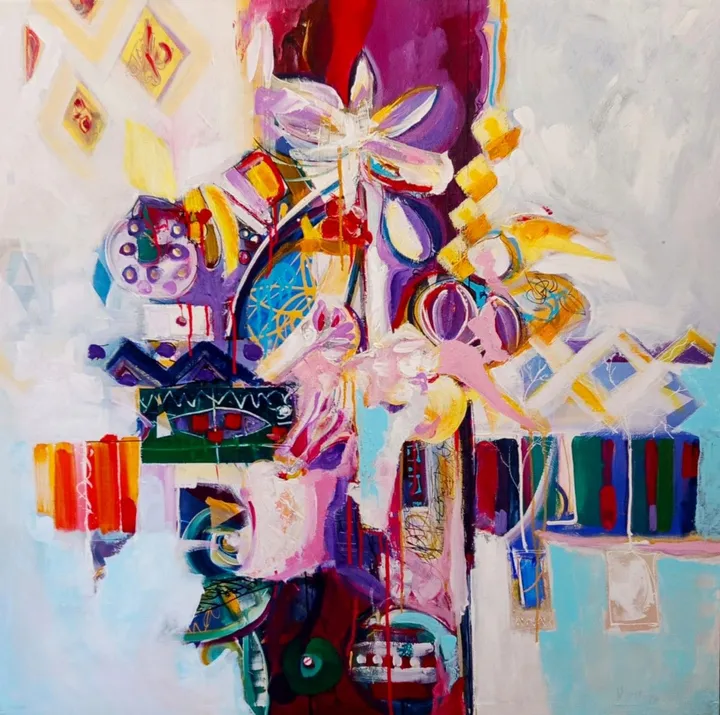 Arlequin, artwork by William Caceres