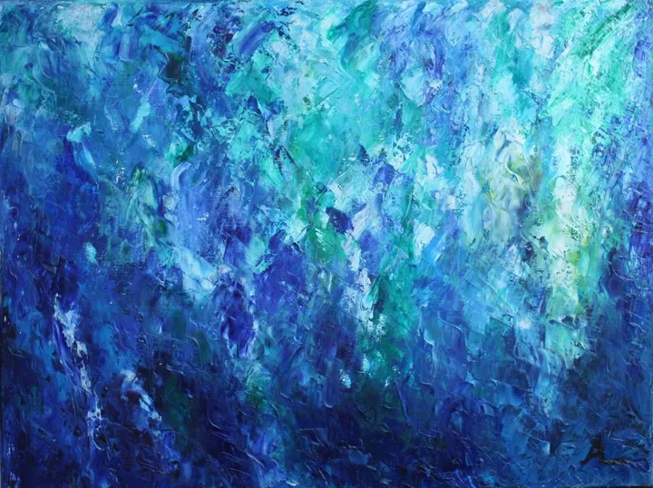Jaillissement, artwork by Anna leladze