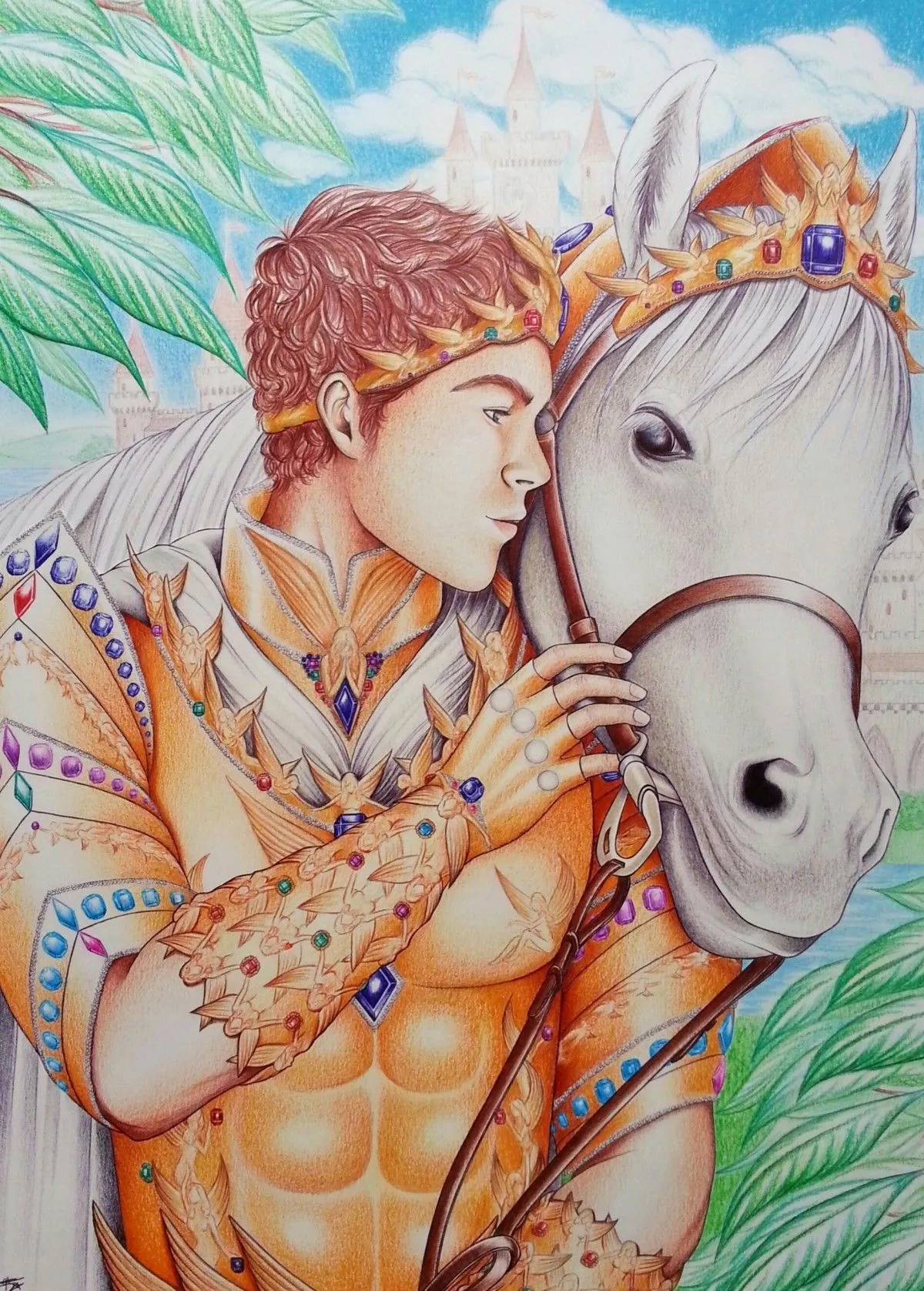 Golden Knight, œuvre de Grinh VU