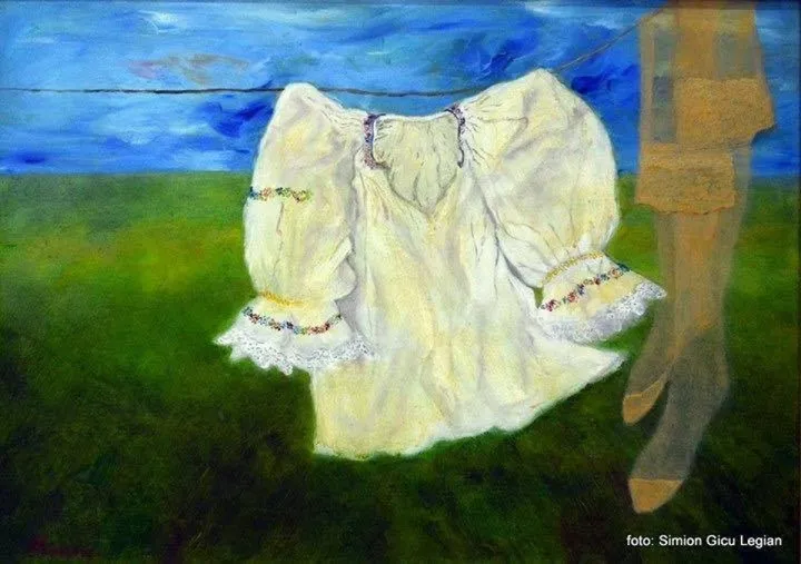 Romanian blouse, œuvre de Claudia Macaria