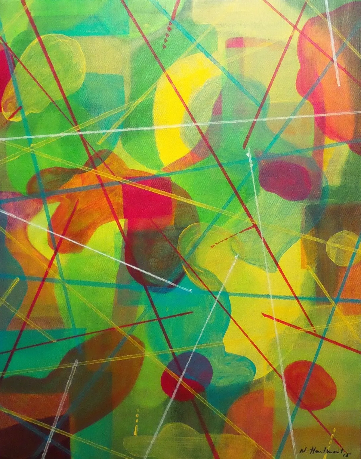 Transparence, artwork by Nathalie Houlmont