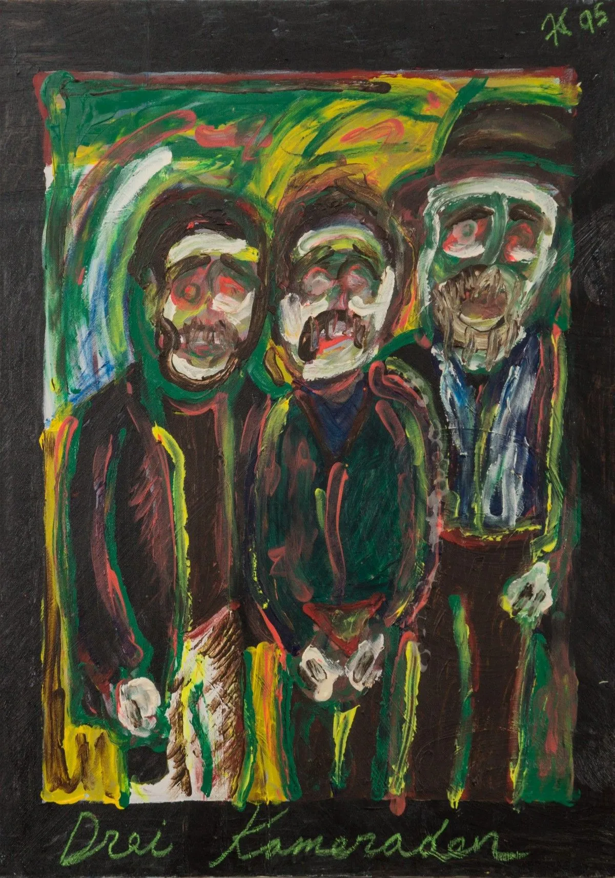 Drei Kameraden, œuvre de Kenneth Friend