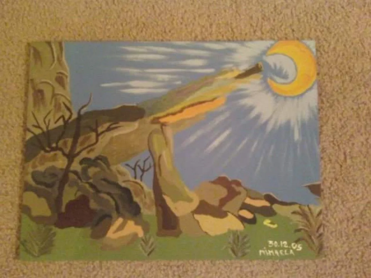 Lion King, œuvre de Cerasela Ciobanu
