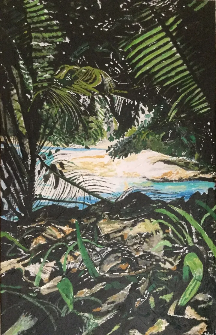 pangkor, œuvre de mohammed rachid IRAQI