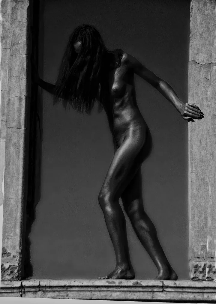 bronze, artwork by Cornel Gingarasu