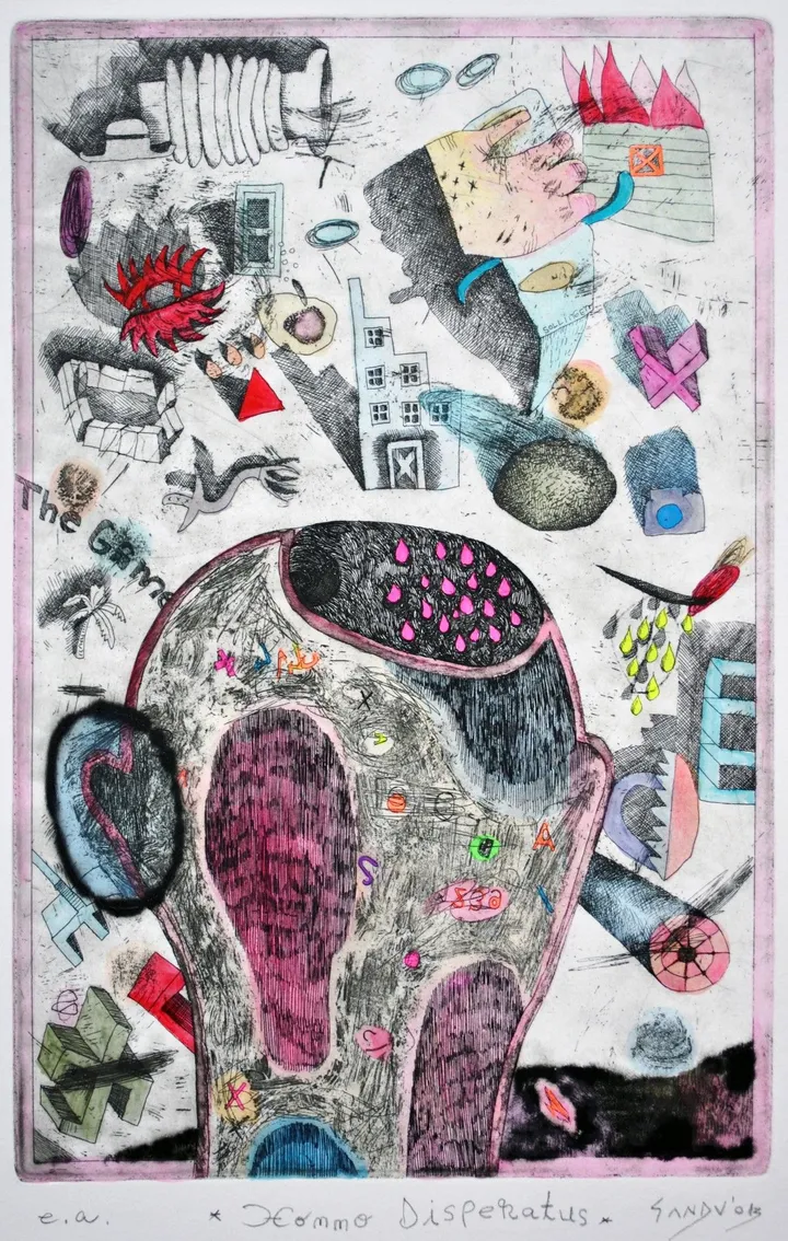 HOMMO DISPERATUS, œuvre de ADRIAN SANDU