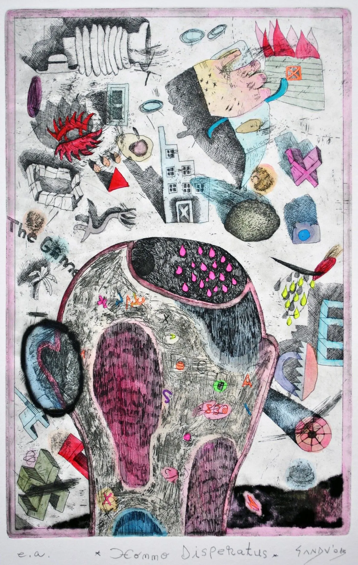 HOMMO DISPERATUS, œuvre de ADRIAN SANDU