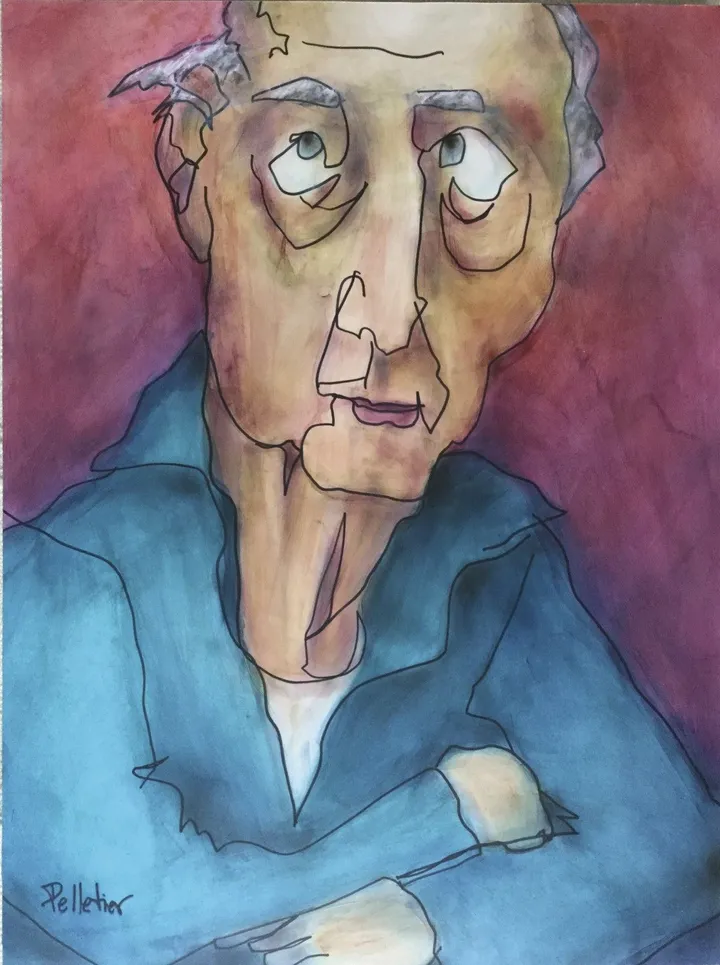 Métamorphose chaotique nommée Alzheimer (Série Perceptions), œuvre de Sylvie Pelletier