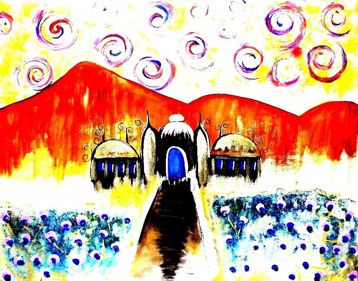Oasis, artwork by Chatawna Nicholas