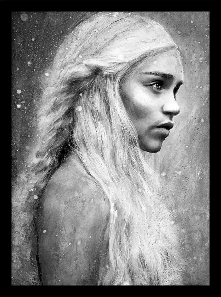 Daenerys Targaryen -Game of thrones -Anna Bulka, œuvre de Anna Marija Bulka