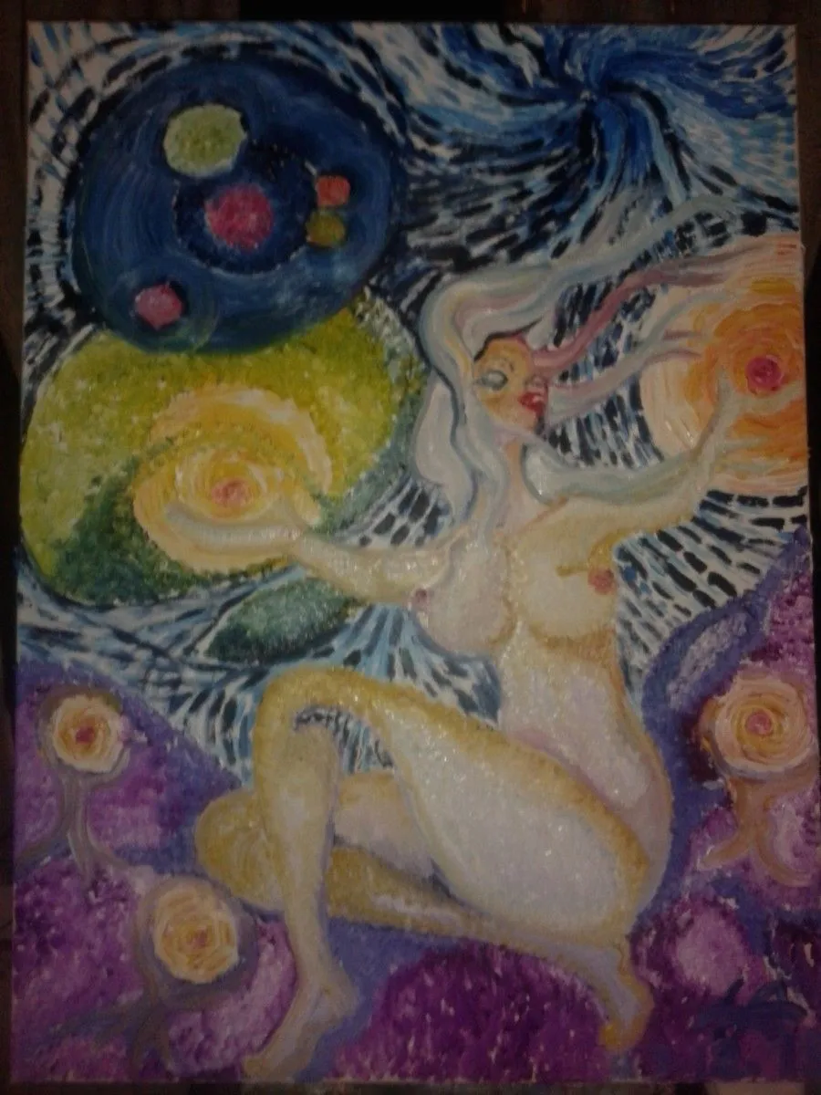 Birth of the Universe, artwork by Angelique Vantuykom