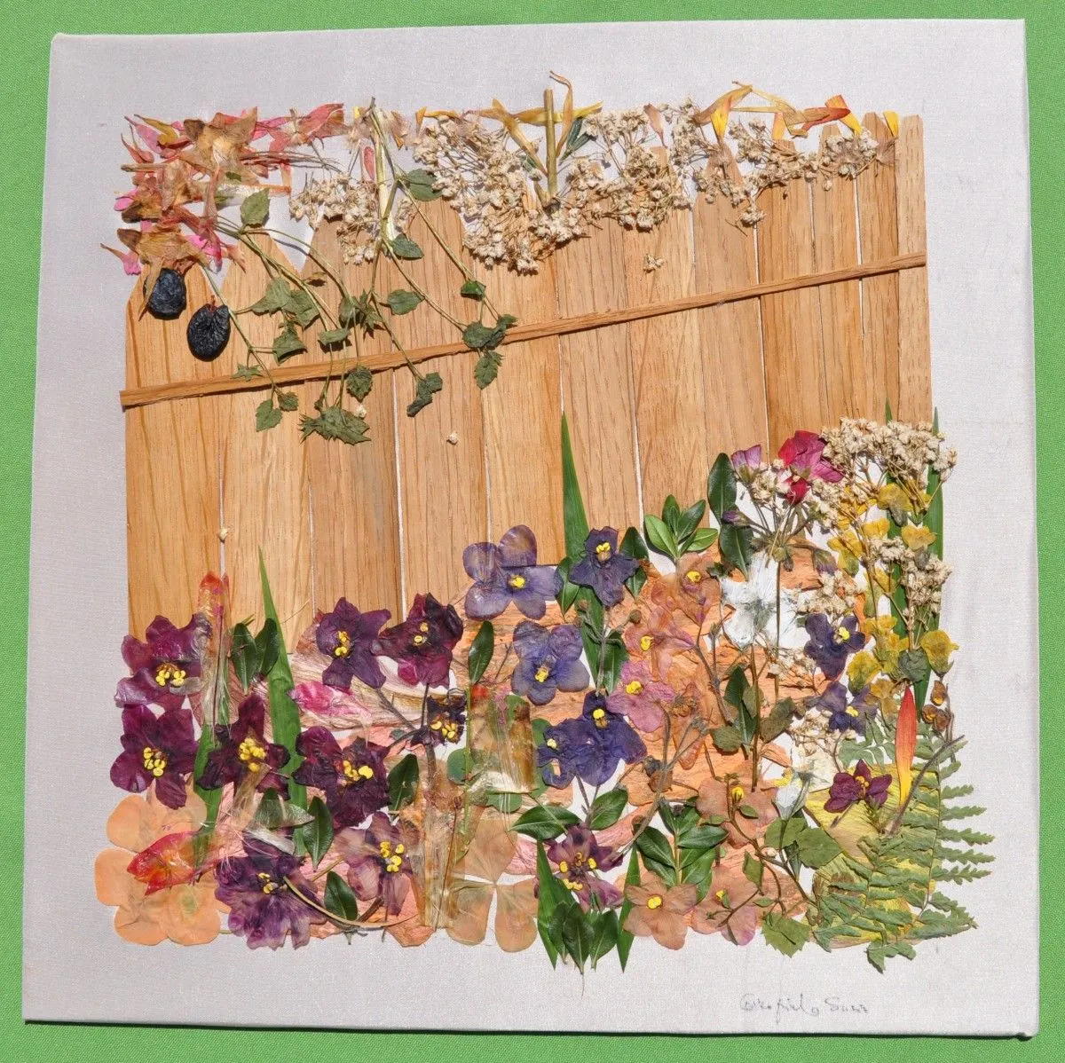 Near the fence, œuvre de Graziela Fiat