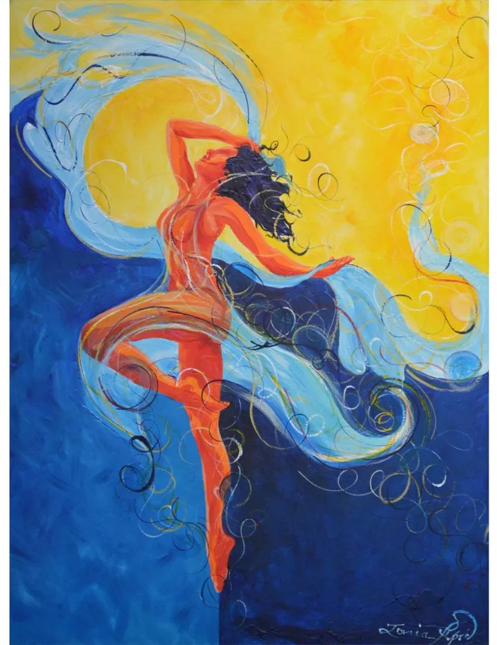 Respire, artwork by Sonia April