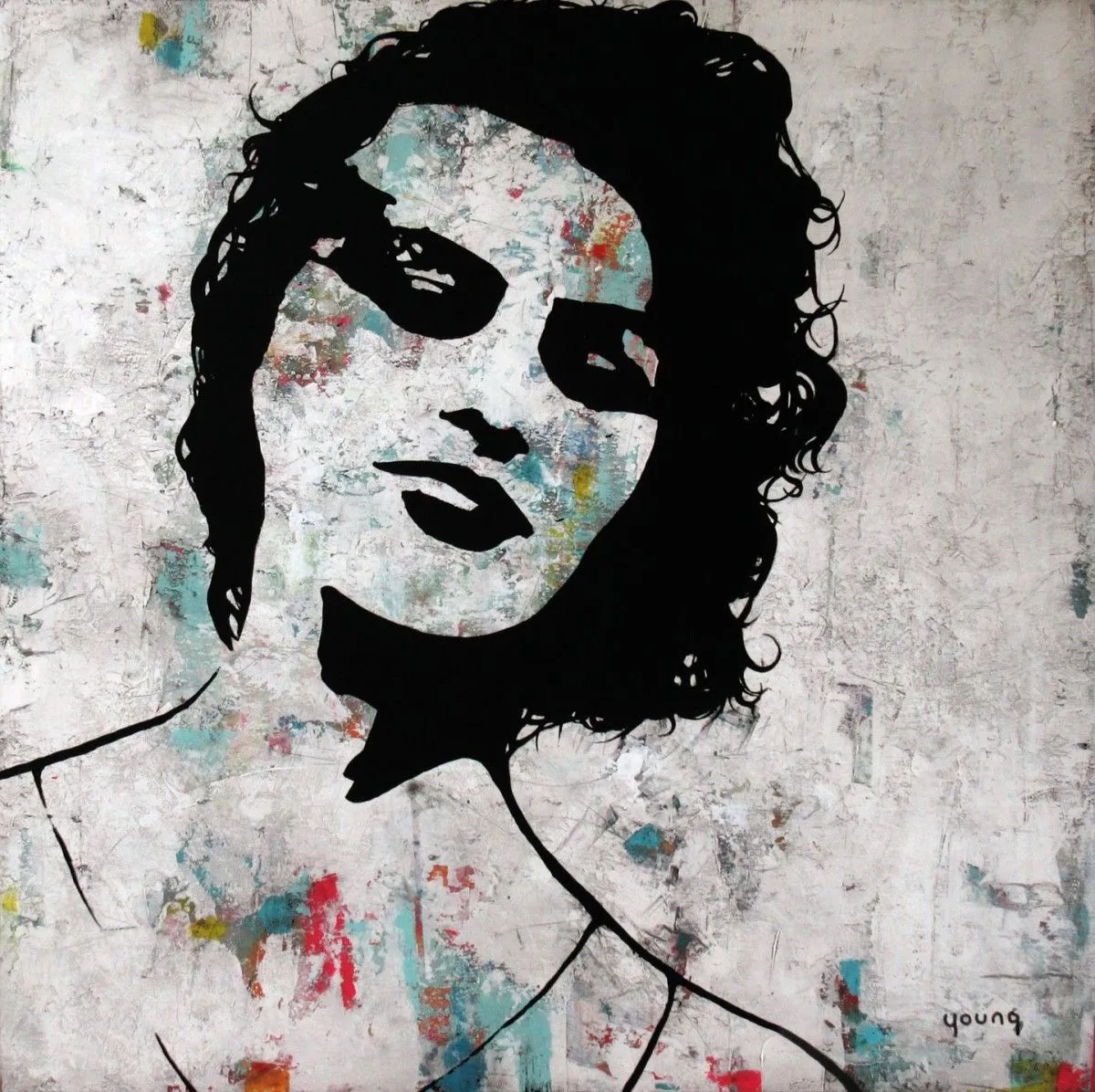 Muse de nuit, artwork by Steve Young
