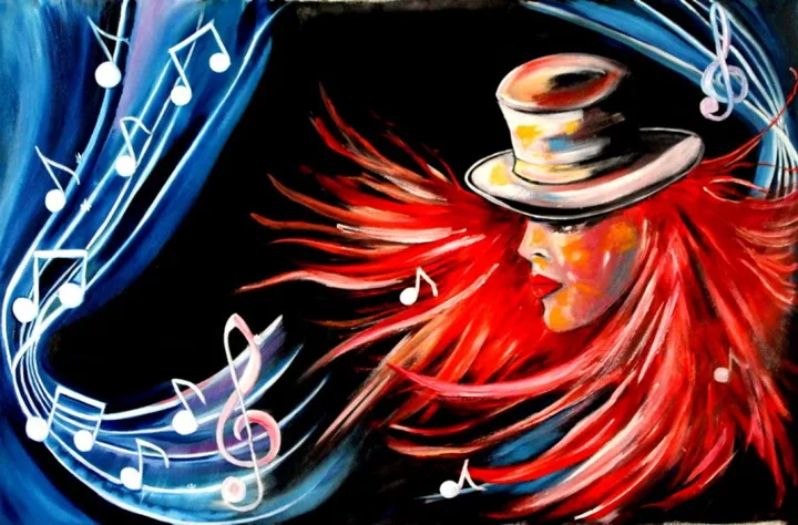 Rock Star, artwork by Johanne Hebert Coulombe